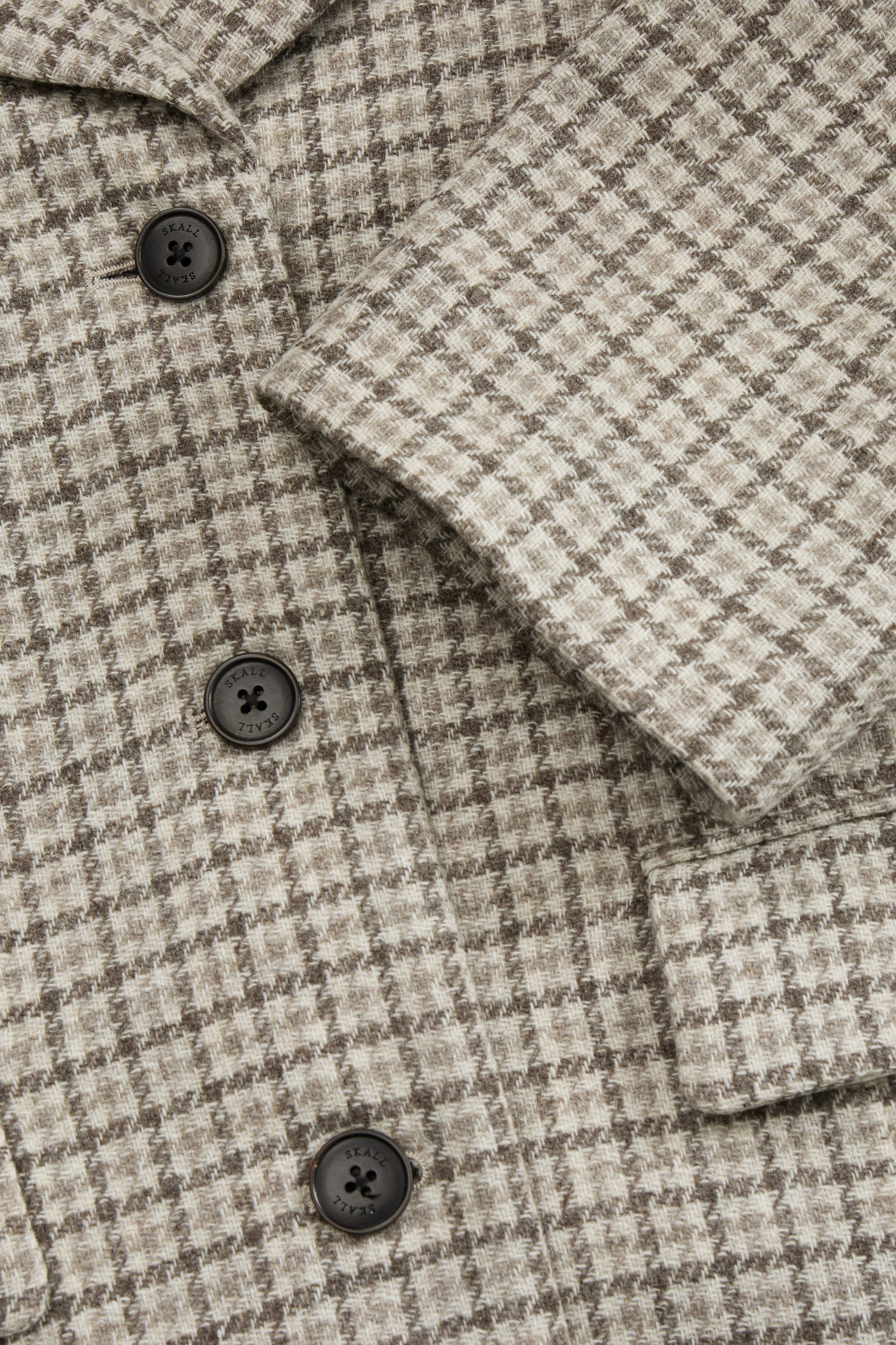 Skall Studio Tempest coat Coat Brown/grey small heritage check